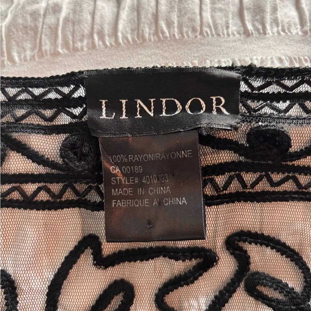 Elegant Black Lace Women Top - Picture 5 of 9